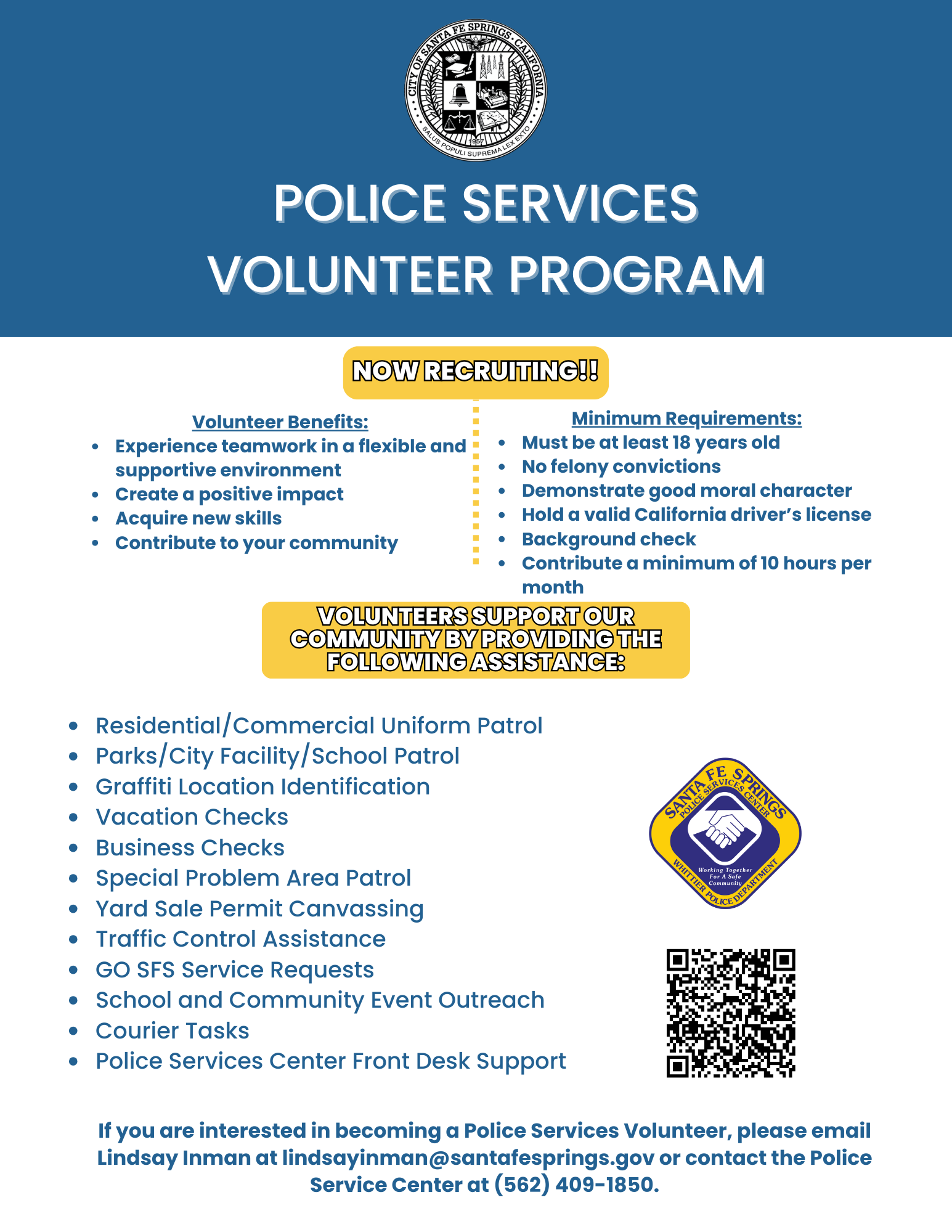 Police Services Volunteer Program (English) (7)